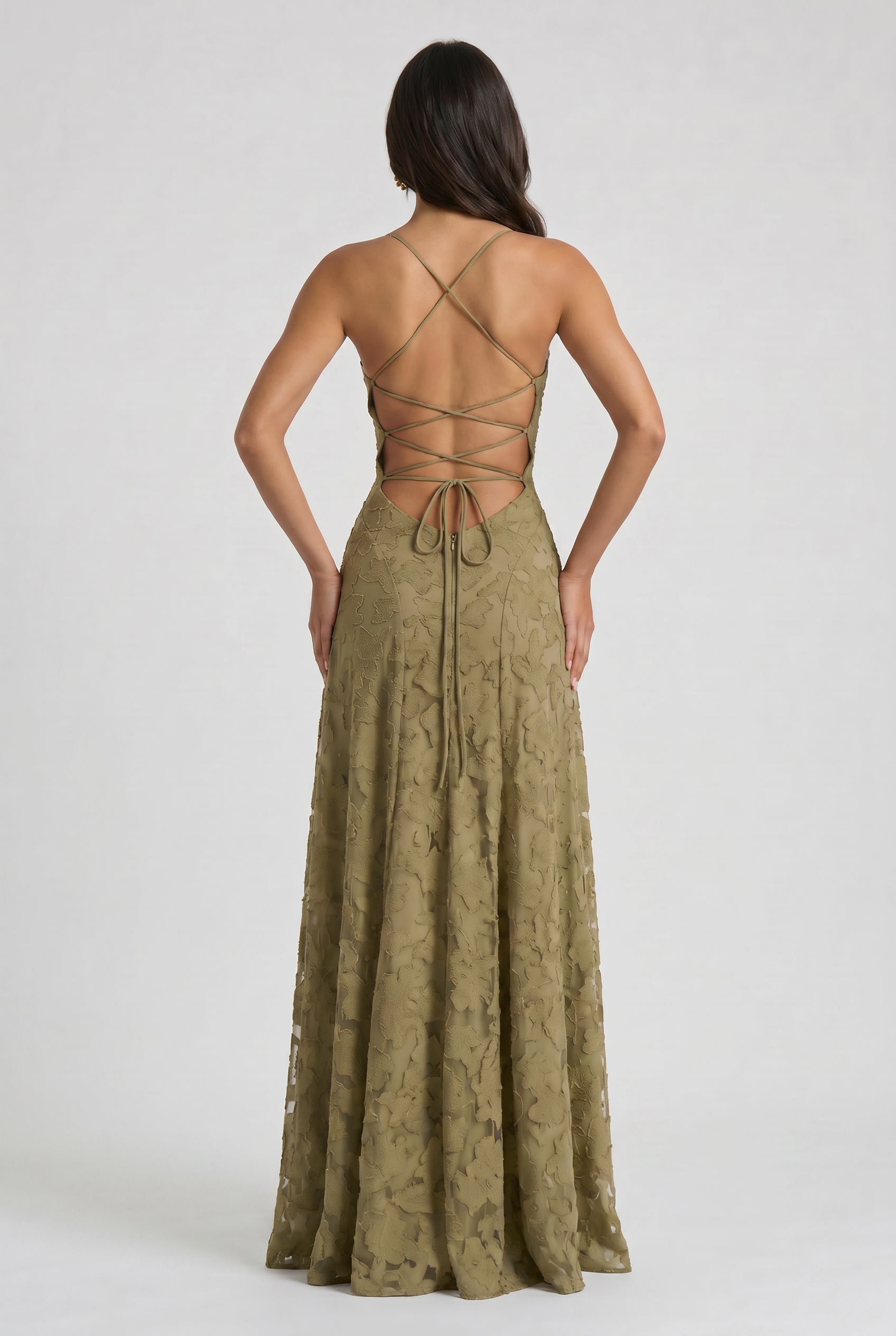 Bethany - Floral Maxi Evening Dress