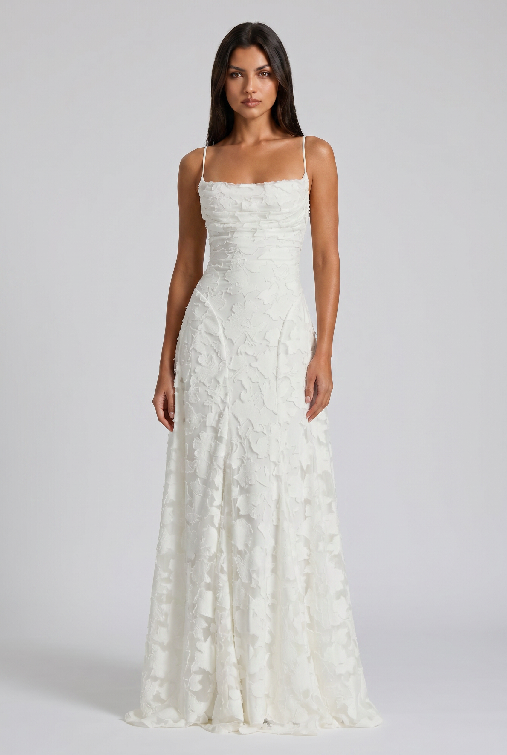 Bethany - Floral Maxi Evening Dress