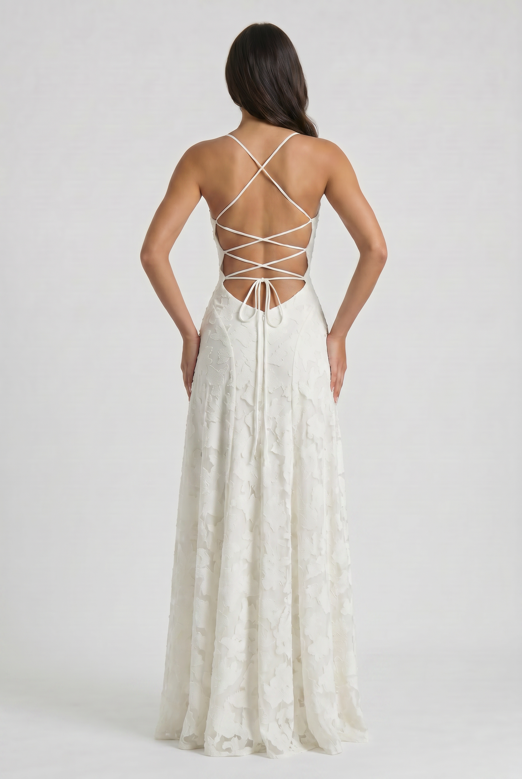 Bethany - Floral Maxi Evening Dress