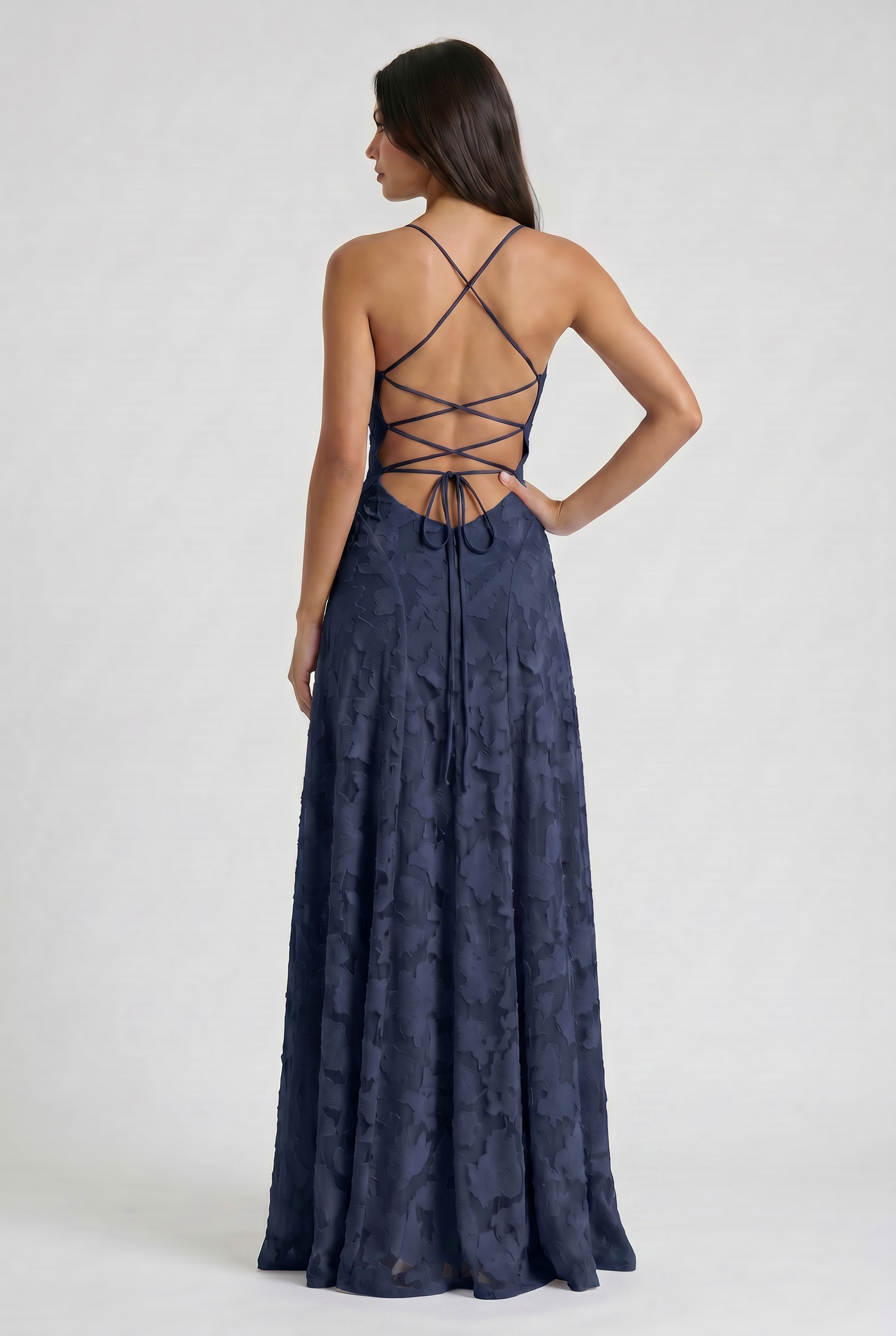 Bethany - Floral Maxi Evening Dress