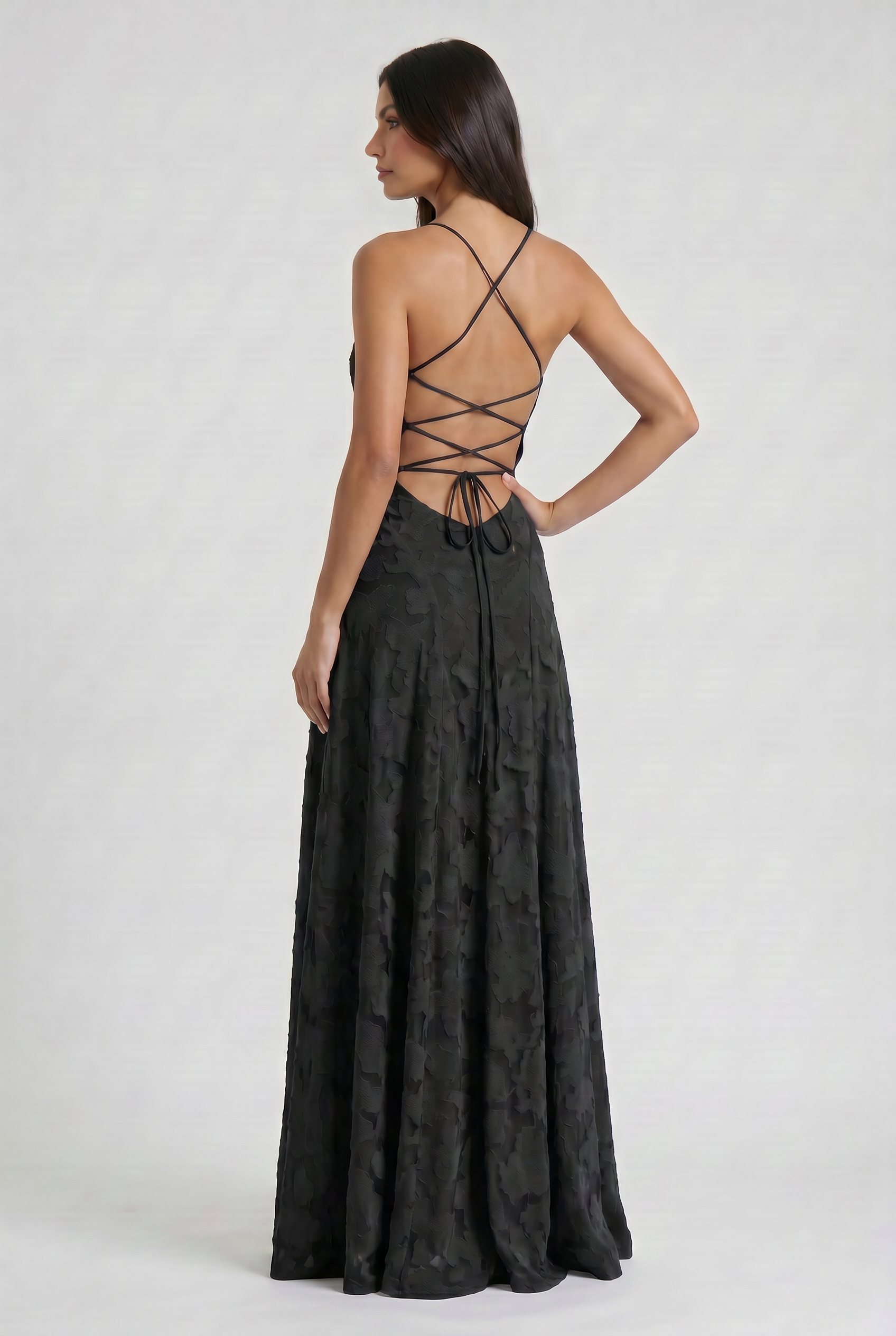 Bethany - Floral Maxi Evening Dress