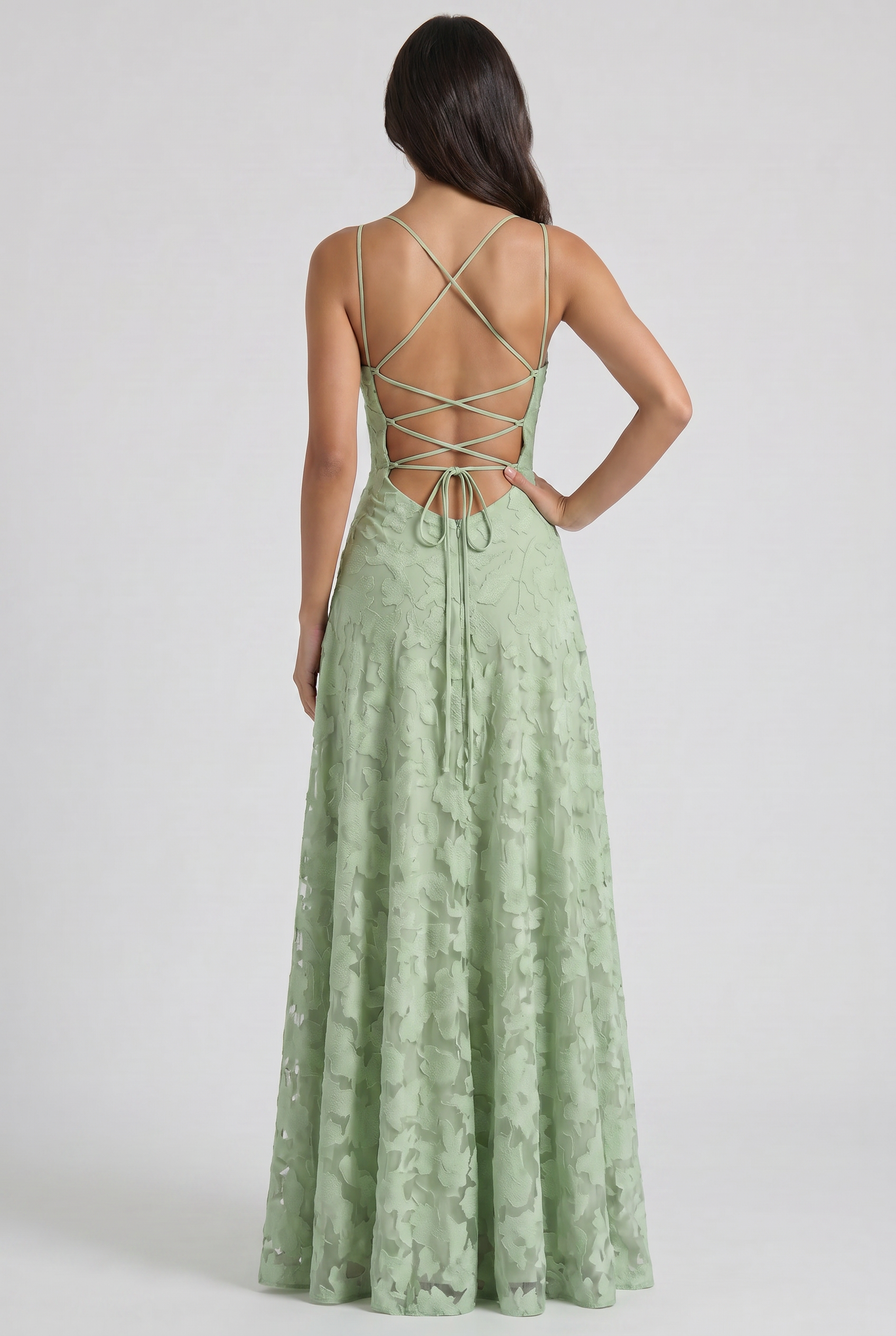 Bethany - Floral Maxi Evening Dress