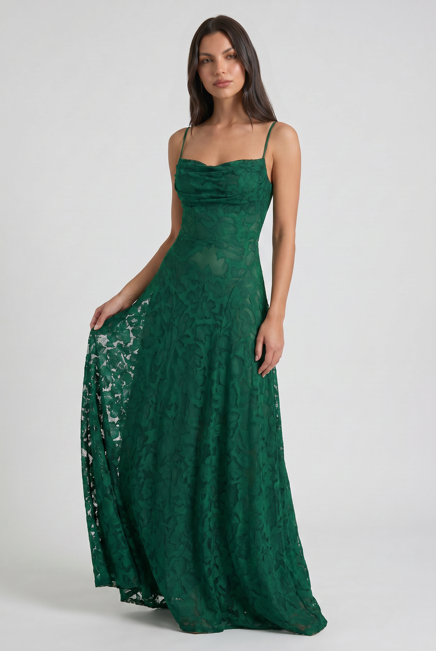 Bethany - Floral Maxi Evening Dress