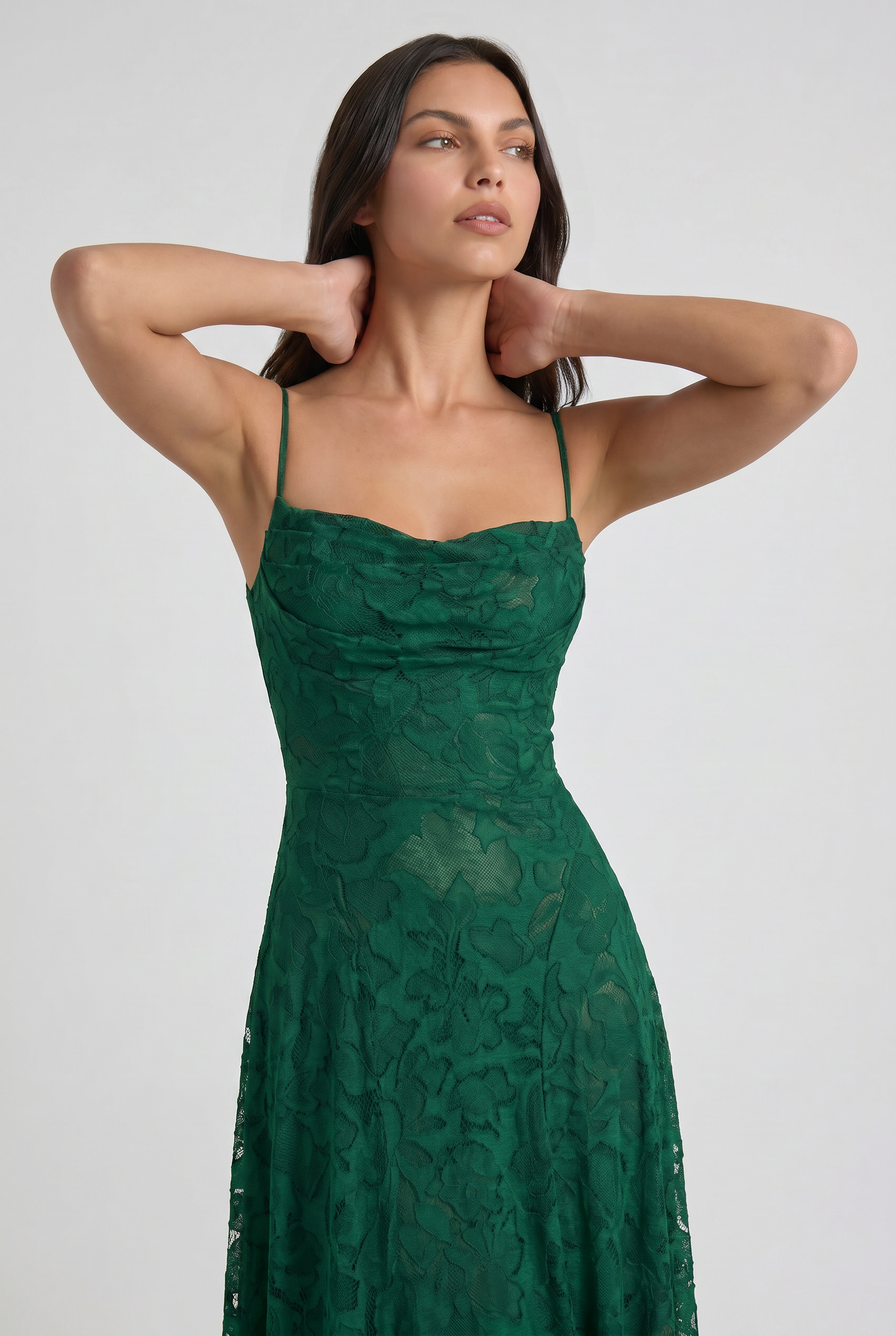 Bethany - Floral Maxi Evening Dress