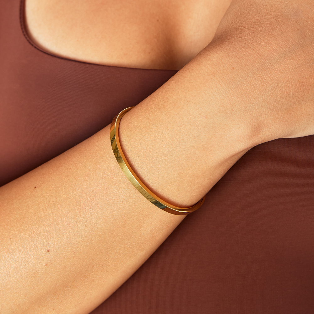 Gold Bangle
