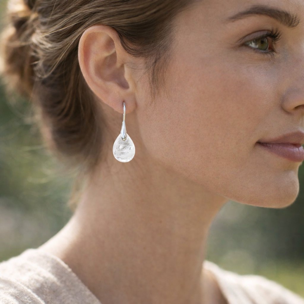 Luminous Serene Droplet Earrings