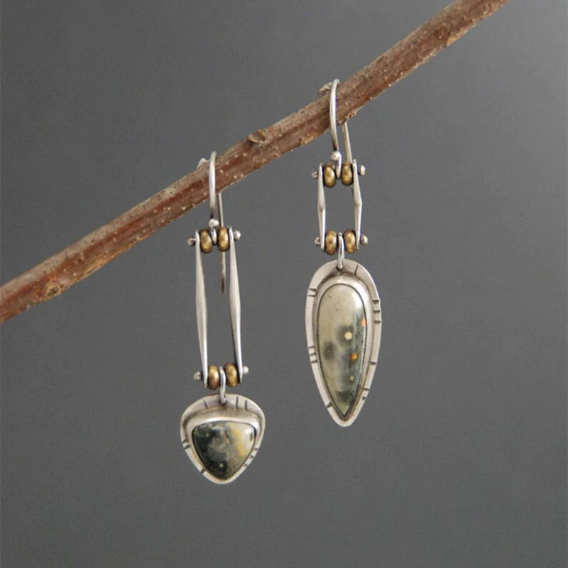 Long Earrings with special Stones