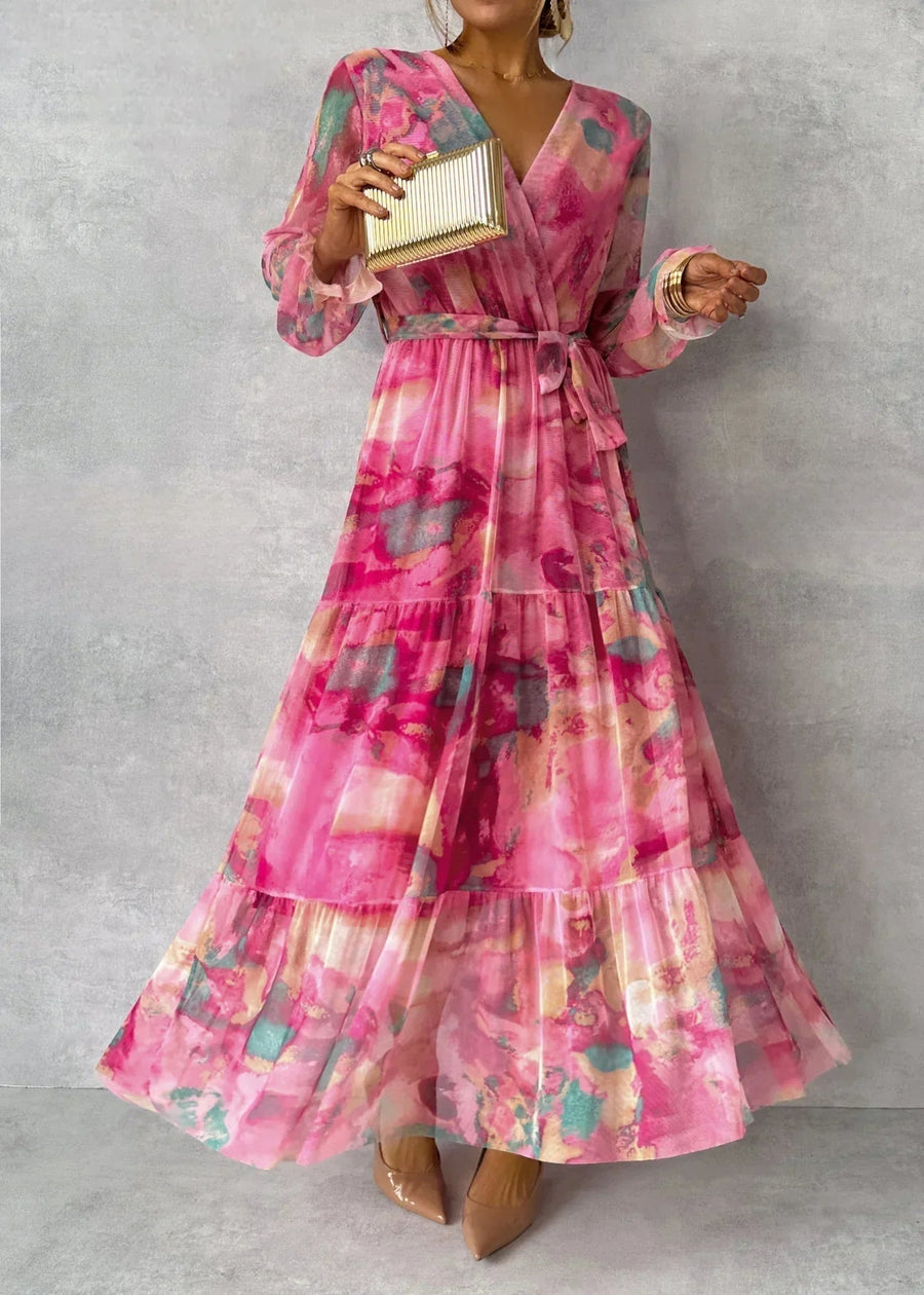 Phoebe | Floral Wrap Dress