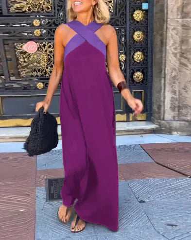 DELFINA – Wrap-style dress