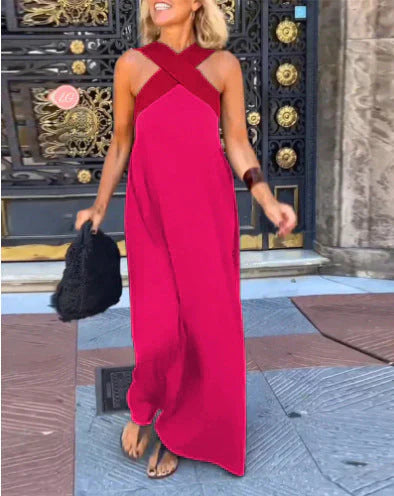 DELFINA – Wrap-style dress