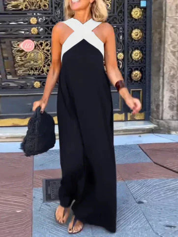 DELFINA – Wrap-style dress