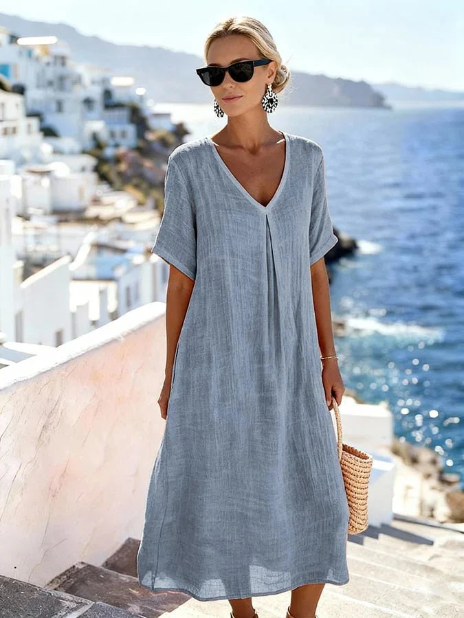 Carolina – Loose-fitting long dress