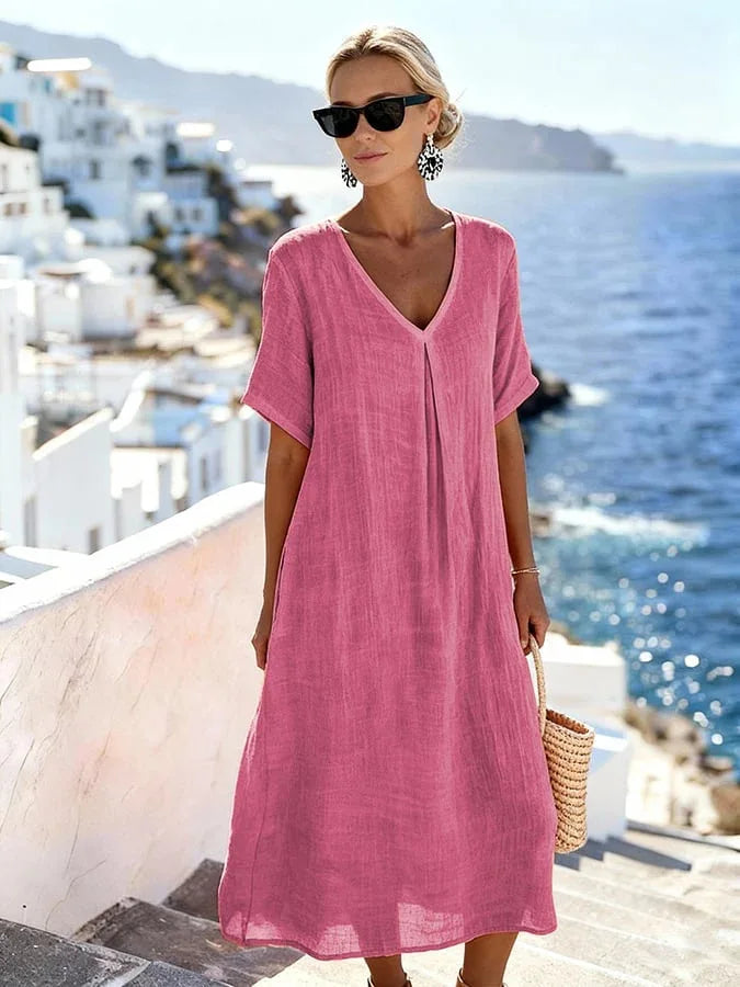 Carolina – Loose-fitting long dress