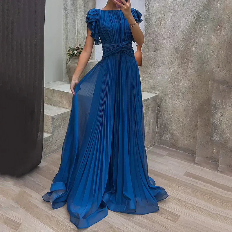 Mud™ – Elegant pleated evening dress