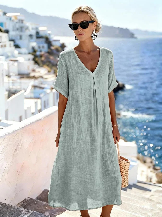 Carolina – Loose-fitting long dress