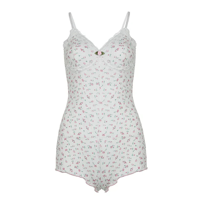 JOY™ – Dreamy Floral Sleeveless Bodysuit