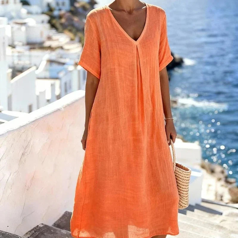 Carolina – Loose-fitting long dress