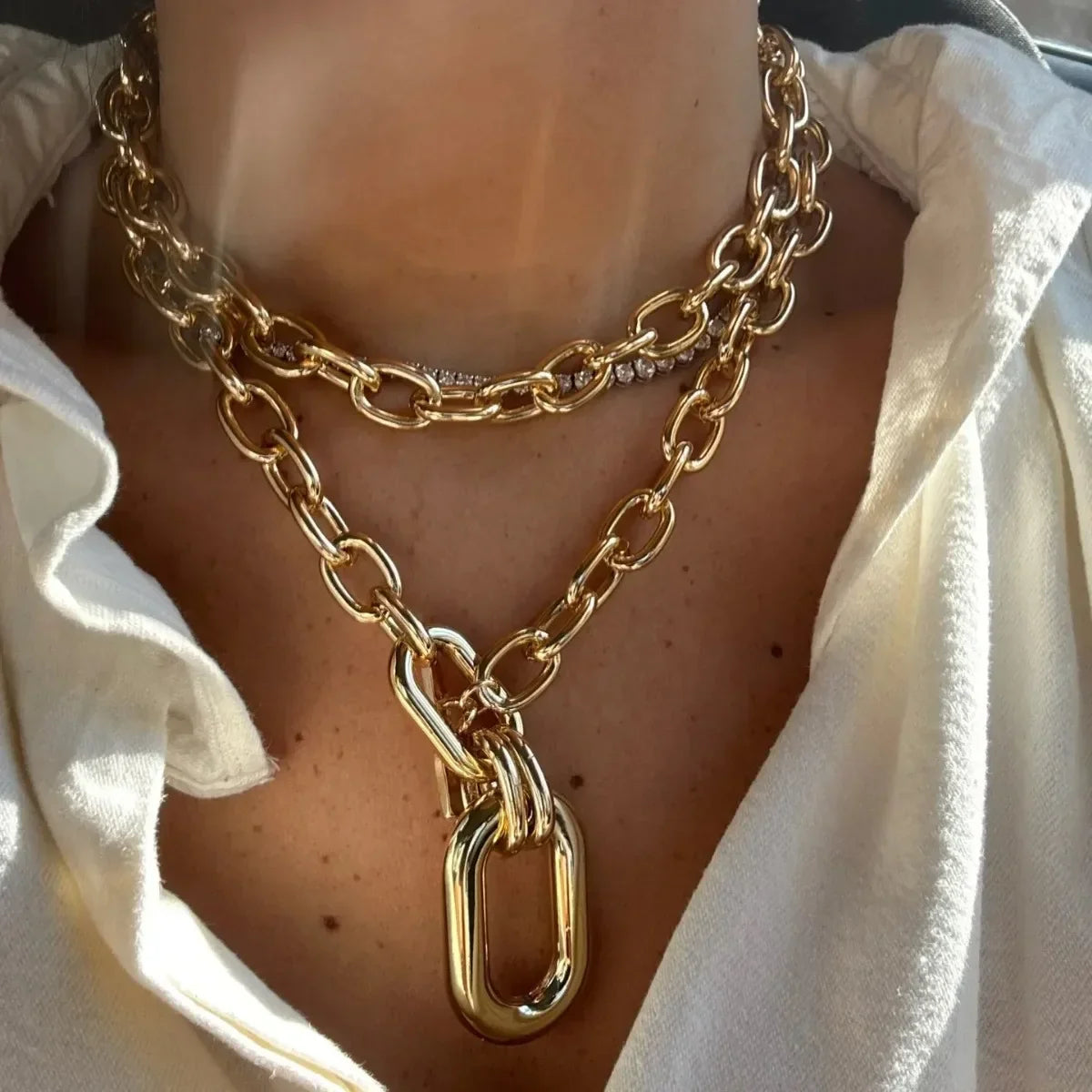 Gold Stainless Steel Chain