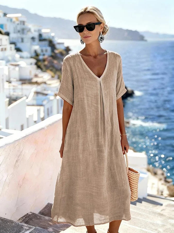 Carolina – Loose-fitting long dress