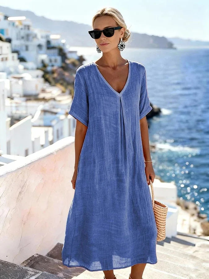 Carolina – Loose-fitting long dress