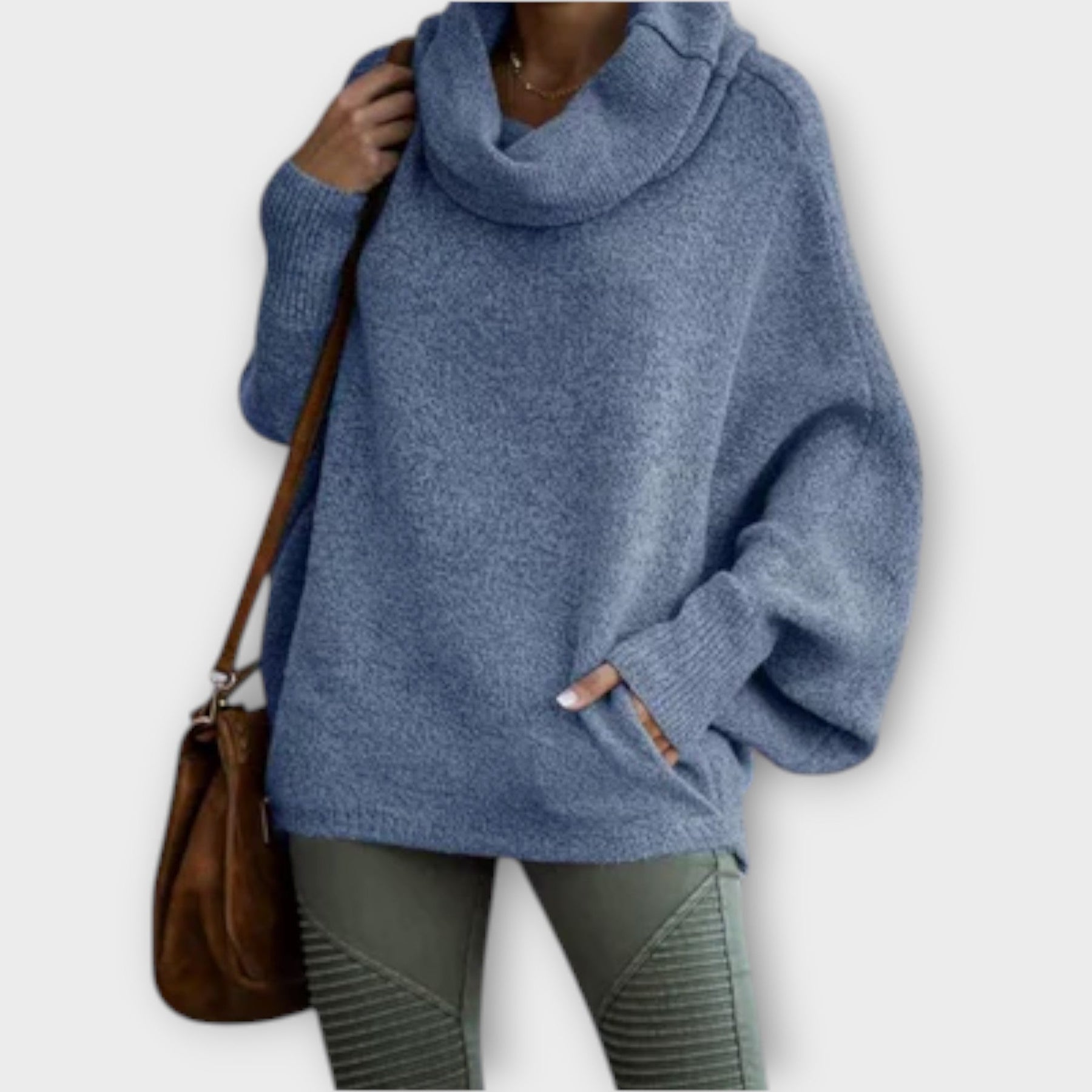 Ulrike - Elegant Women's Jumper in Tortoiseshell