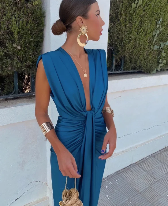 Sterre™ – Elegant pleated dress