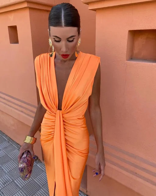 Sterre™ – Elegant pleated dress