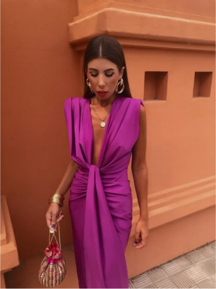 Sterre™ – Elegant pleated dress