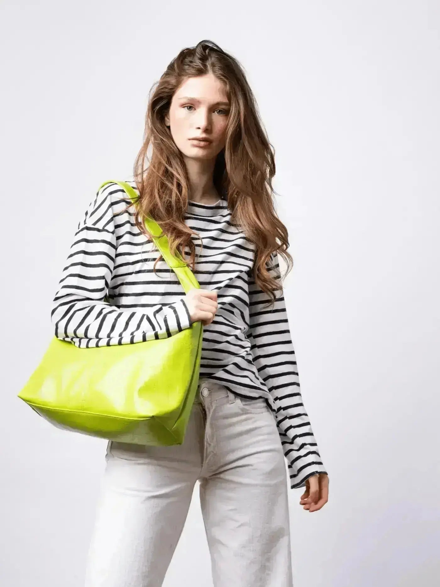 Scarlett Distressed Leather Tote