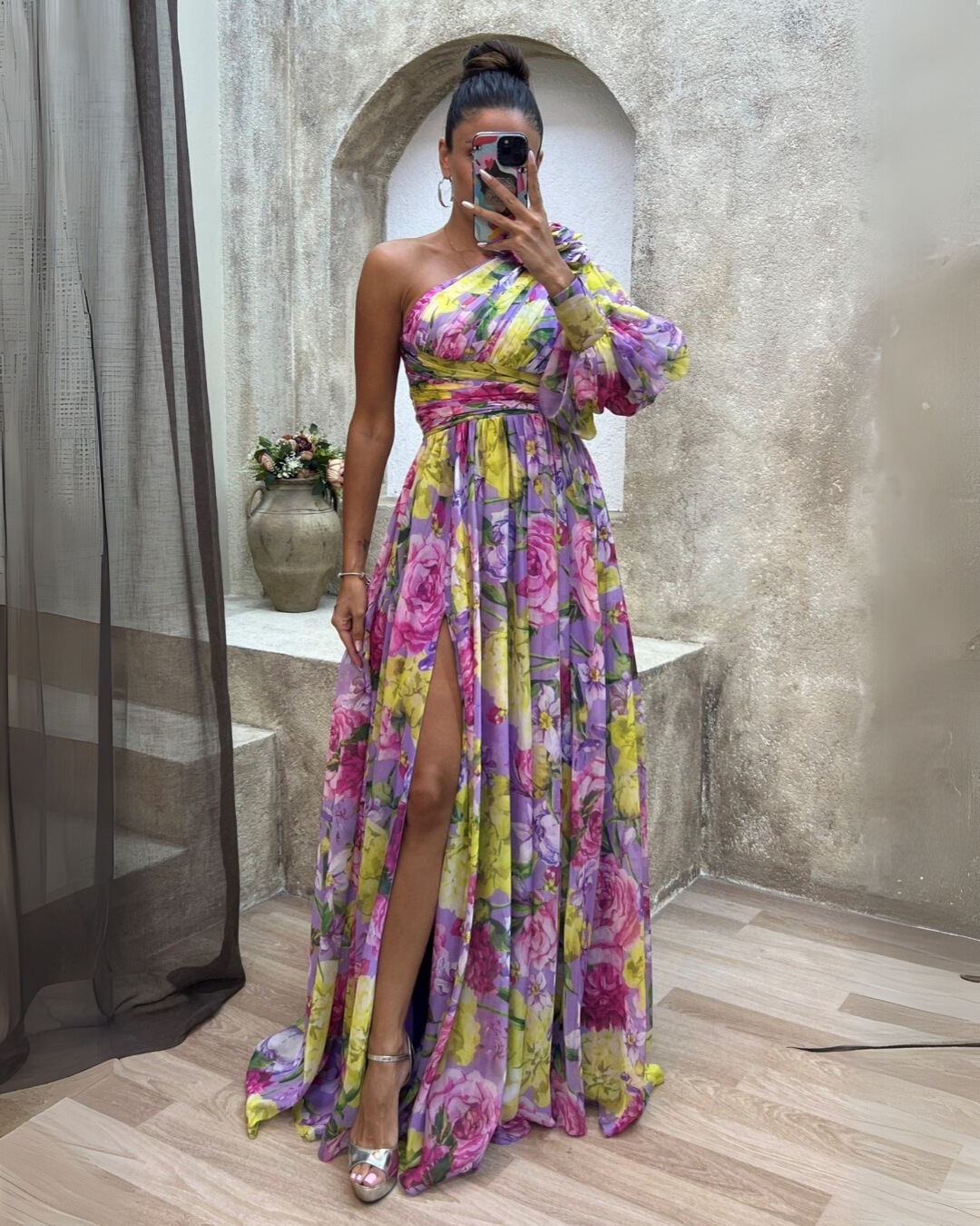 Maud™ – Elegant long-sleeve dress
