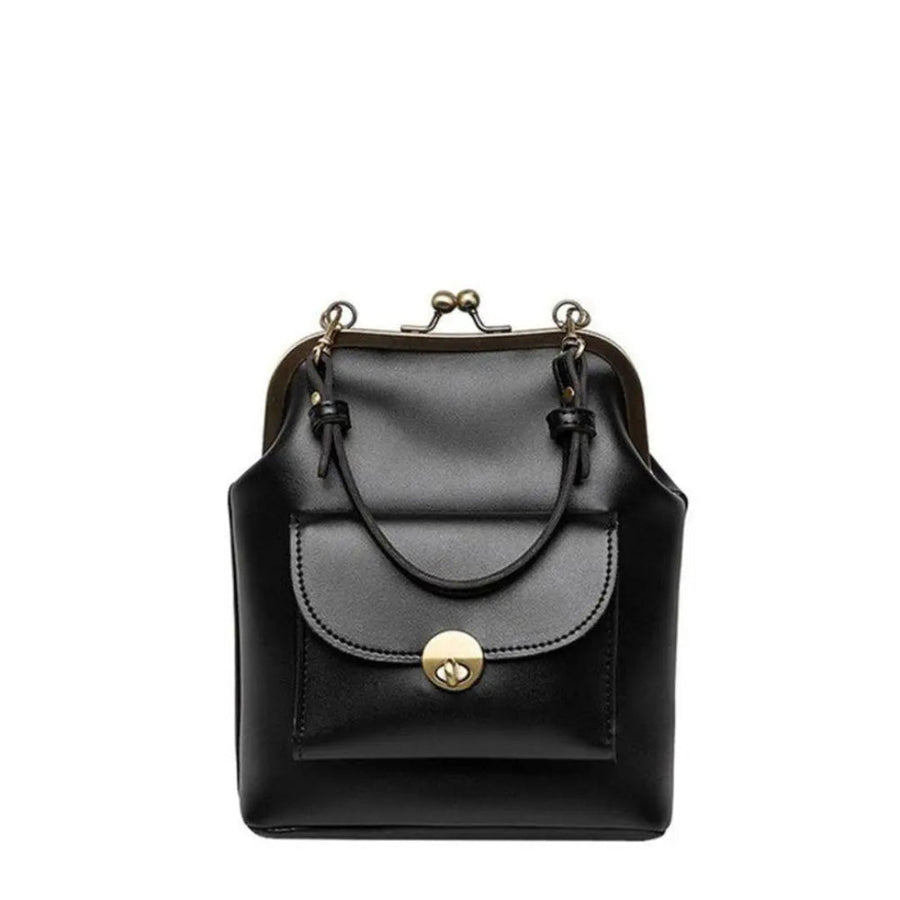 Selmira – Vintage Bag with Kiss-Lock Closure