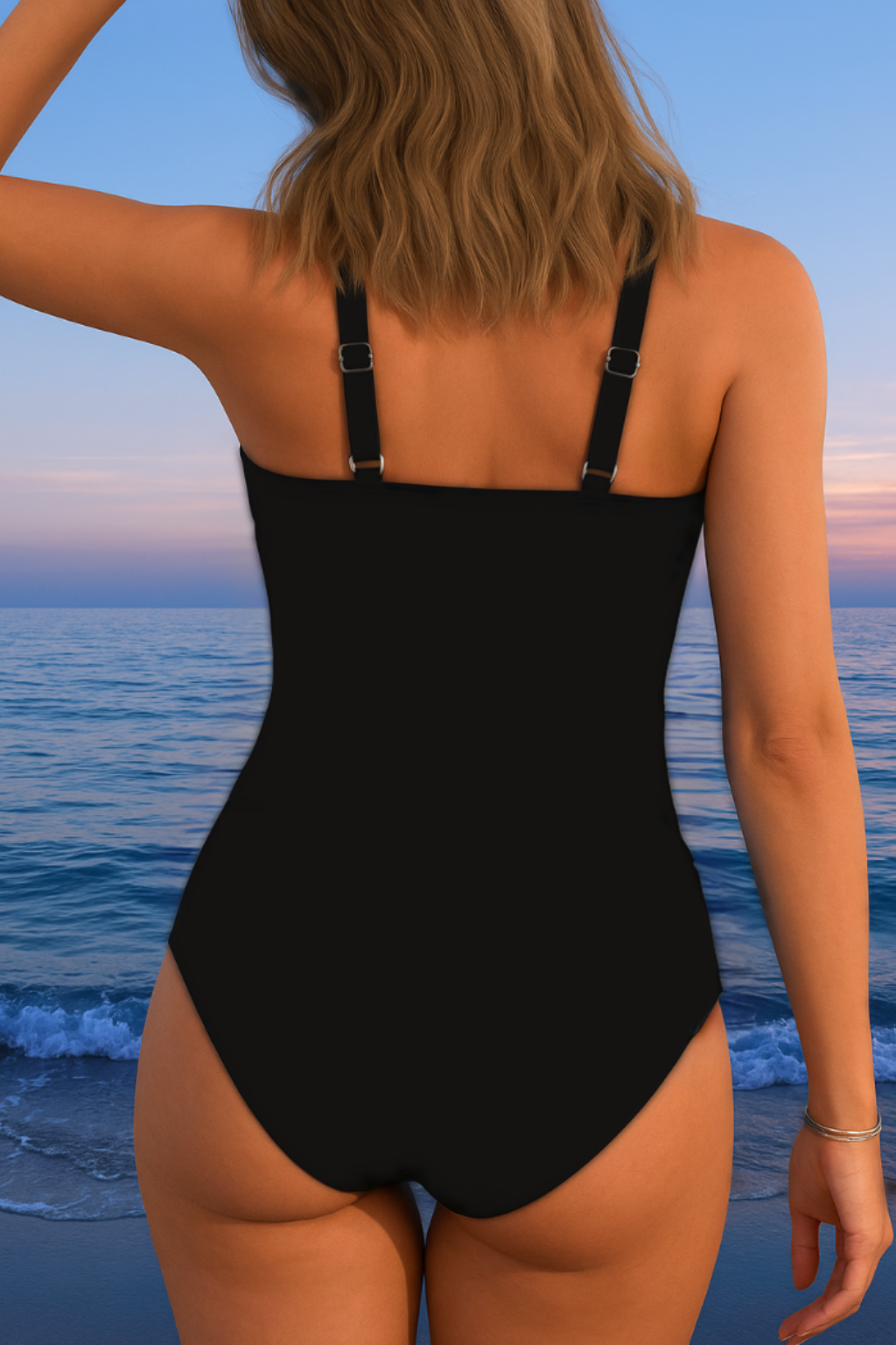 Éloria - Elegant Colourful Print Swimsuit