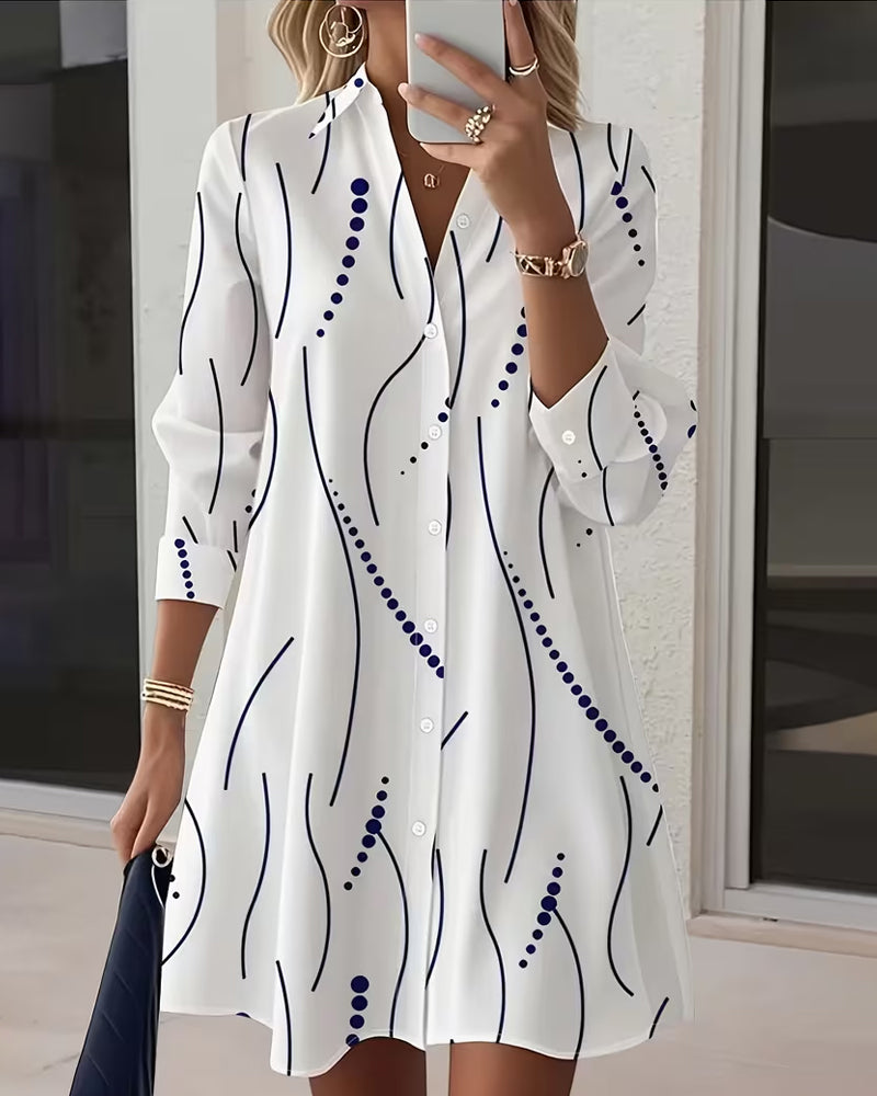 Vianne - Long Sleeve Mini Dress
