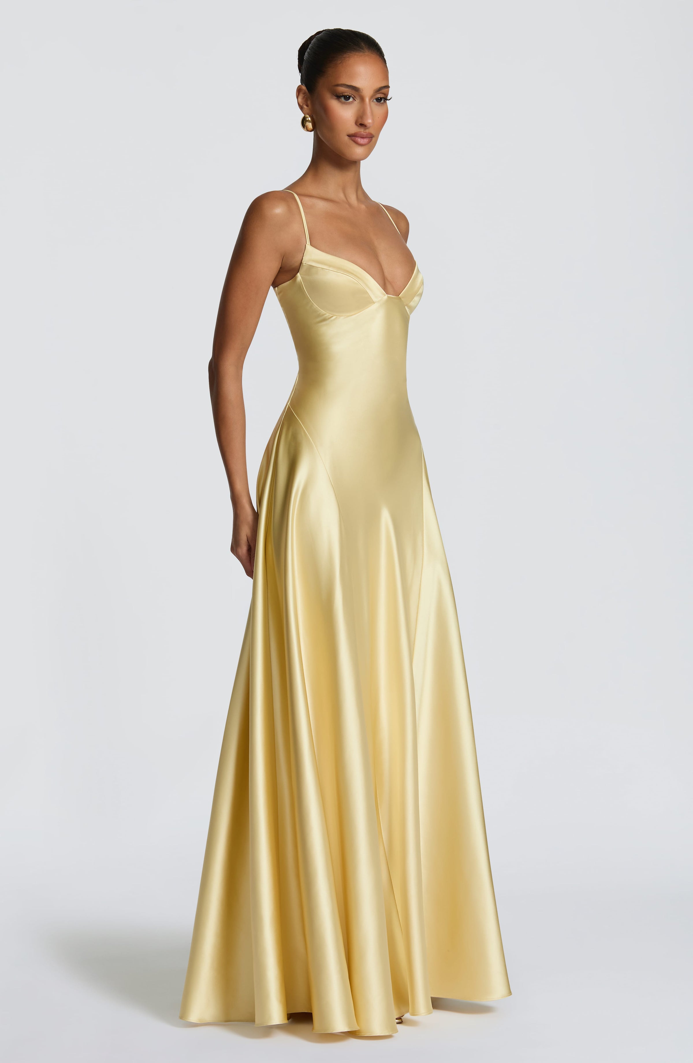 Asterin Maxi Dress - Lemon