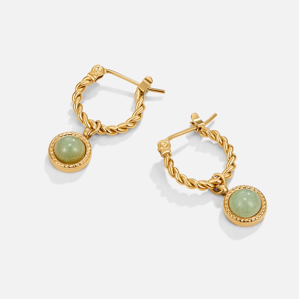Soft Twisted Hoop Earrings