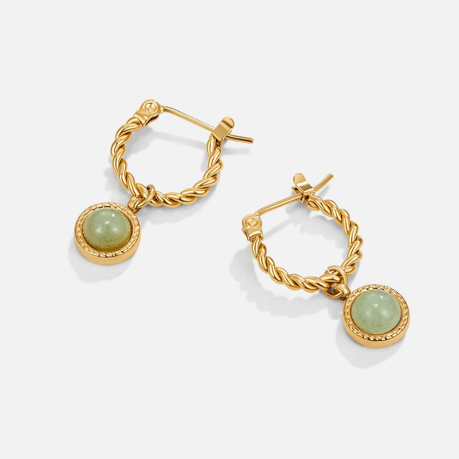 Soft Twisted Hoop Earrings