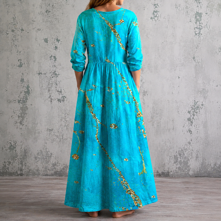 WILLOW™ | FLORAL LINEN SUMMER DRESS