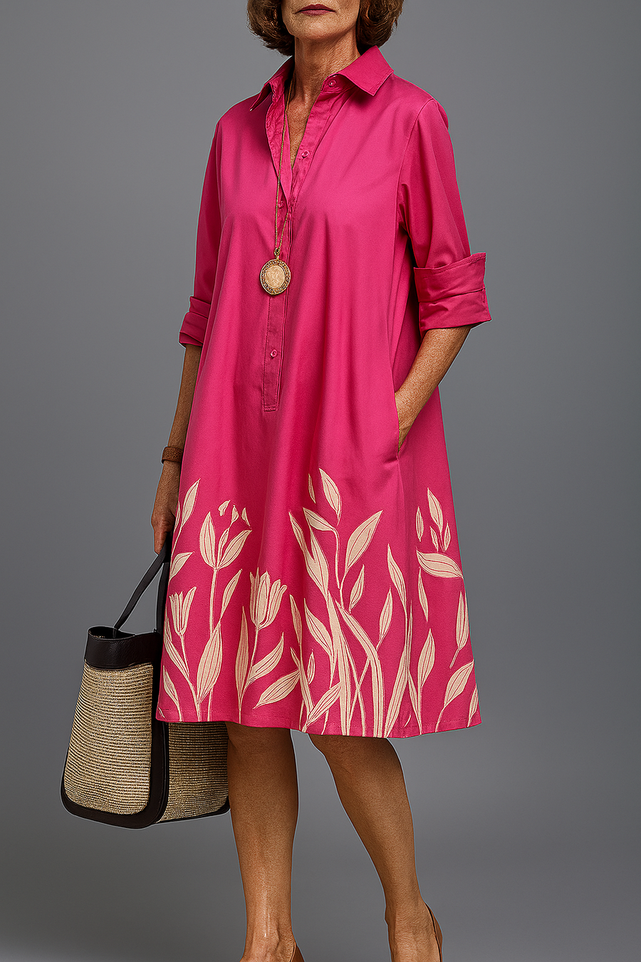 Annmarie | Comfortable Midi Dress