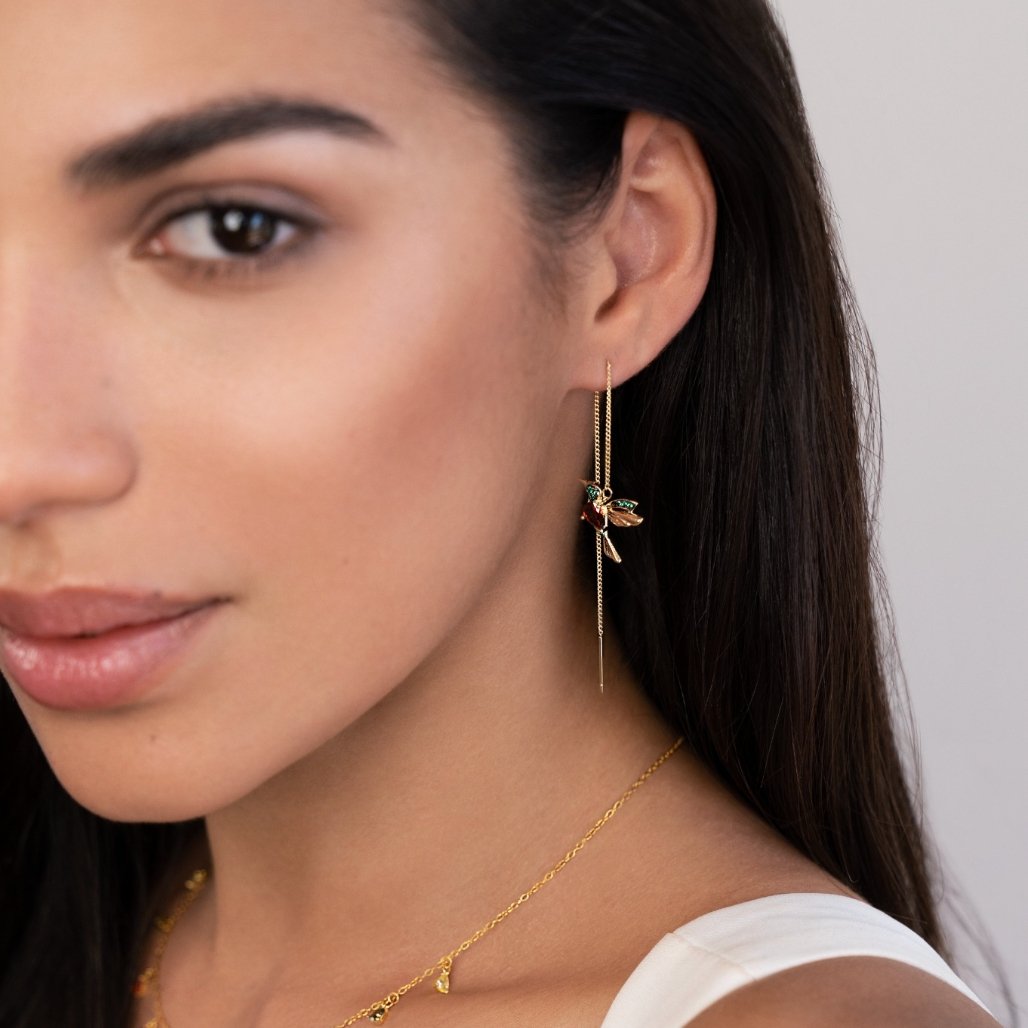 Chic Hummingbird design Earrings