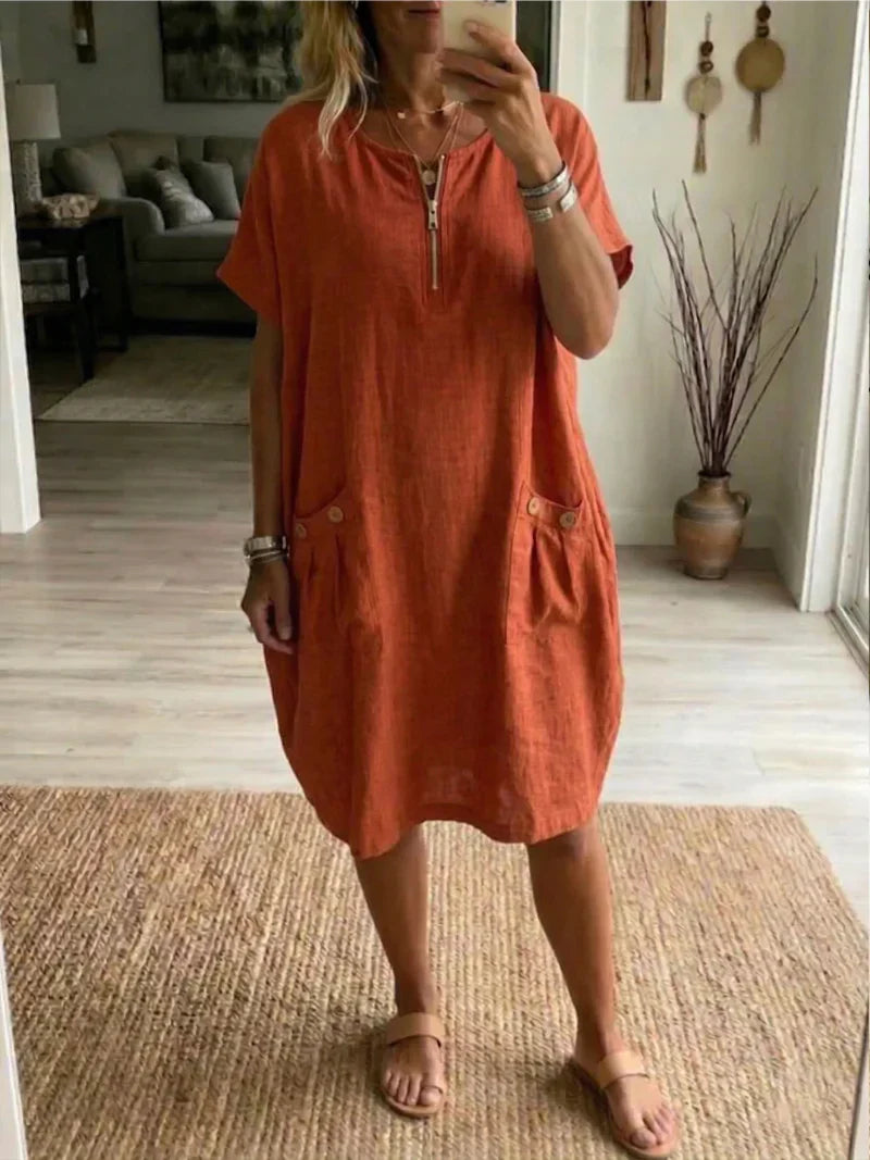 Teresa – Dress with zipper