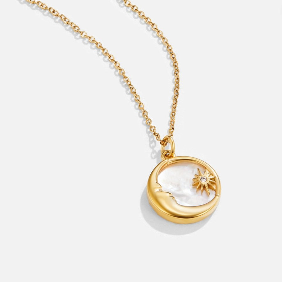 Moon & Star Necklace