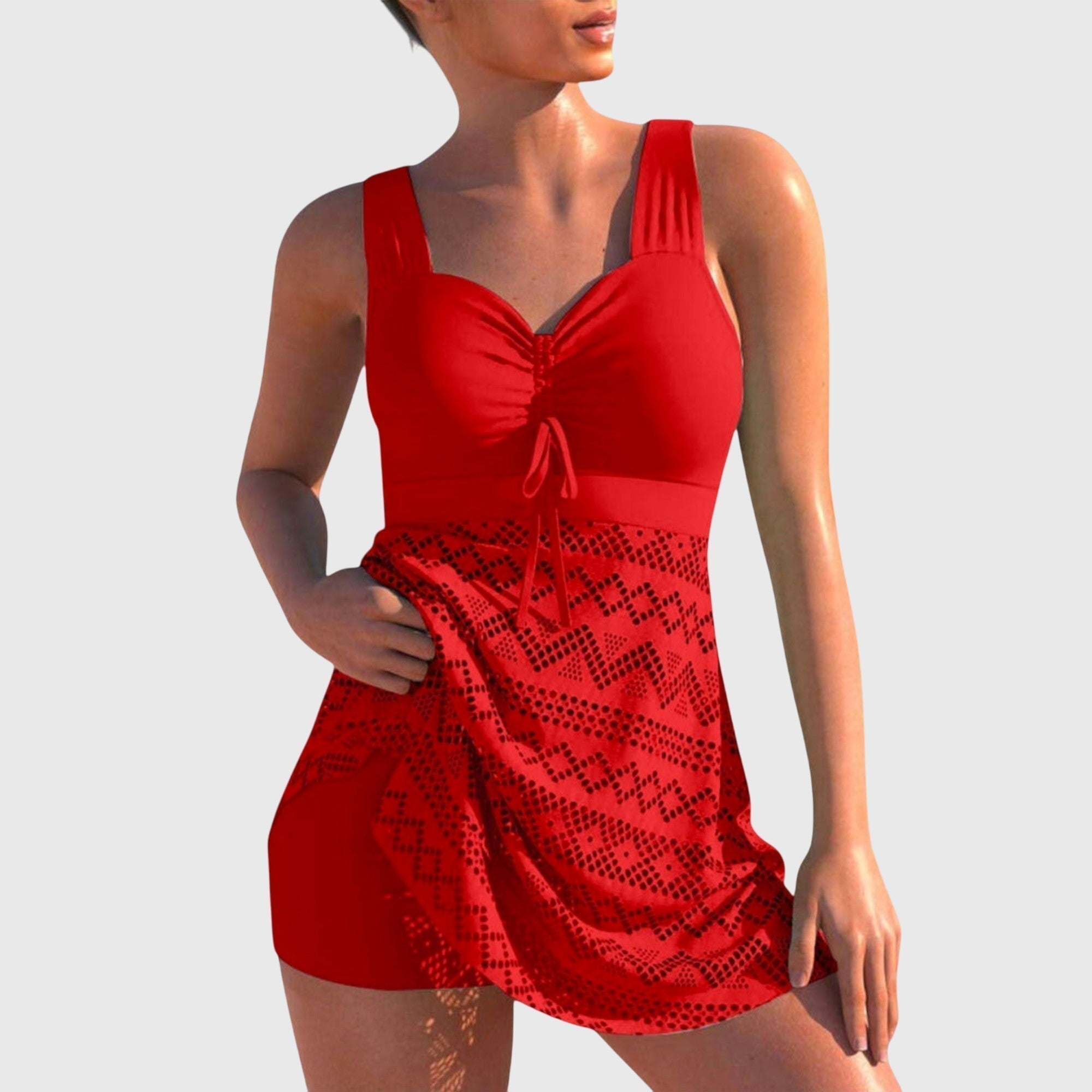 Isabella – Two-Piece Swimsuit with Skirt
