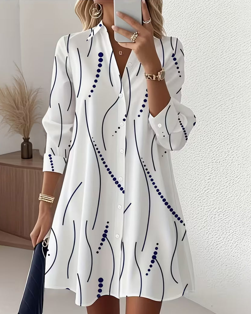 Vianne - Long Sleeve Mini Dress