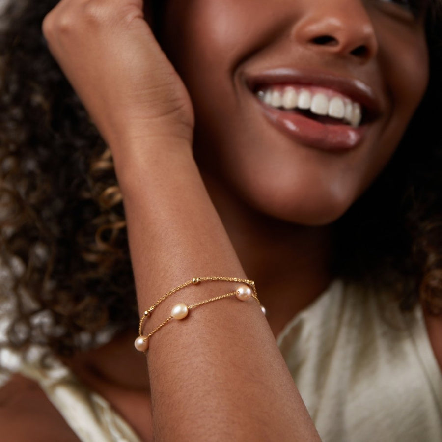 Pearl Layered Bracelet