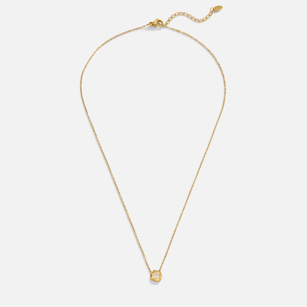 Crystal & Gold Necklace