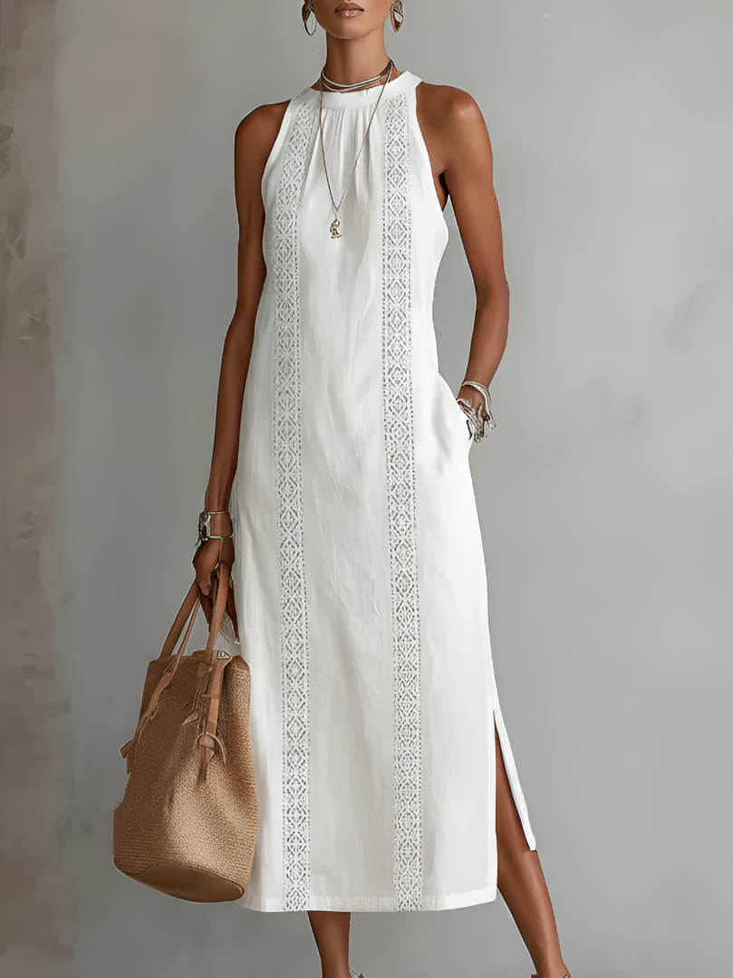 Darcie - Elegant Sleeveless Midi Dress