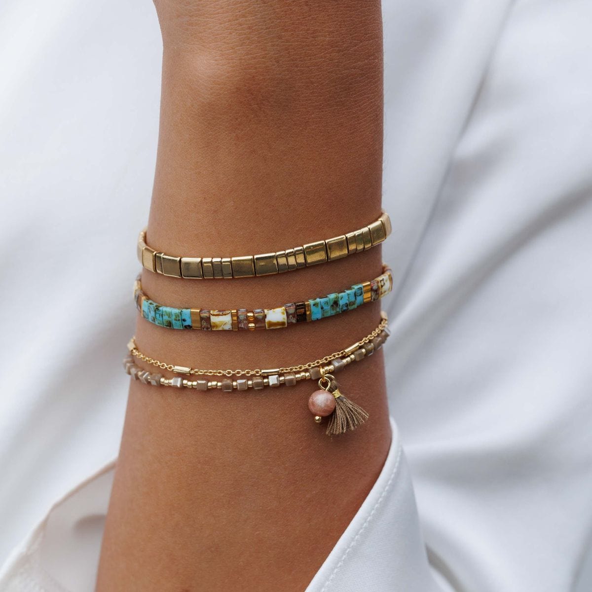 Angel Set - Beaded bracelets