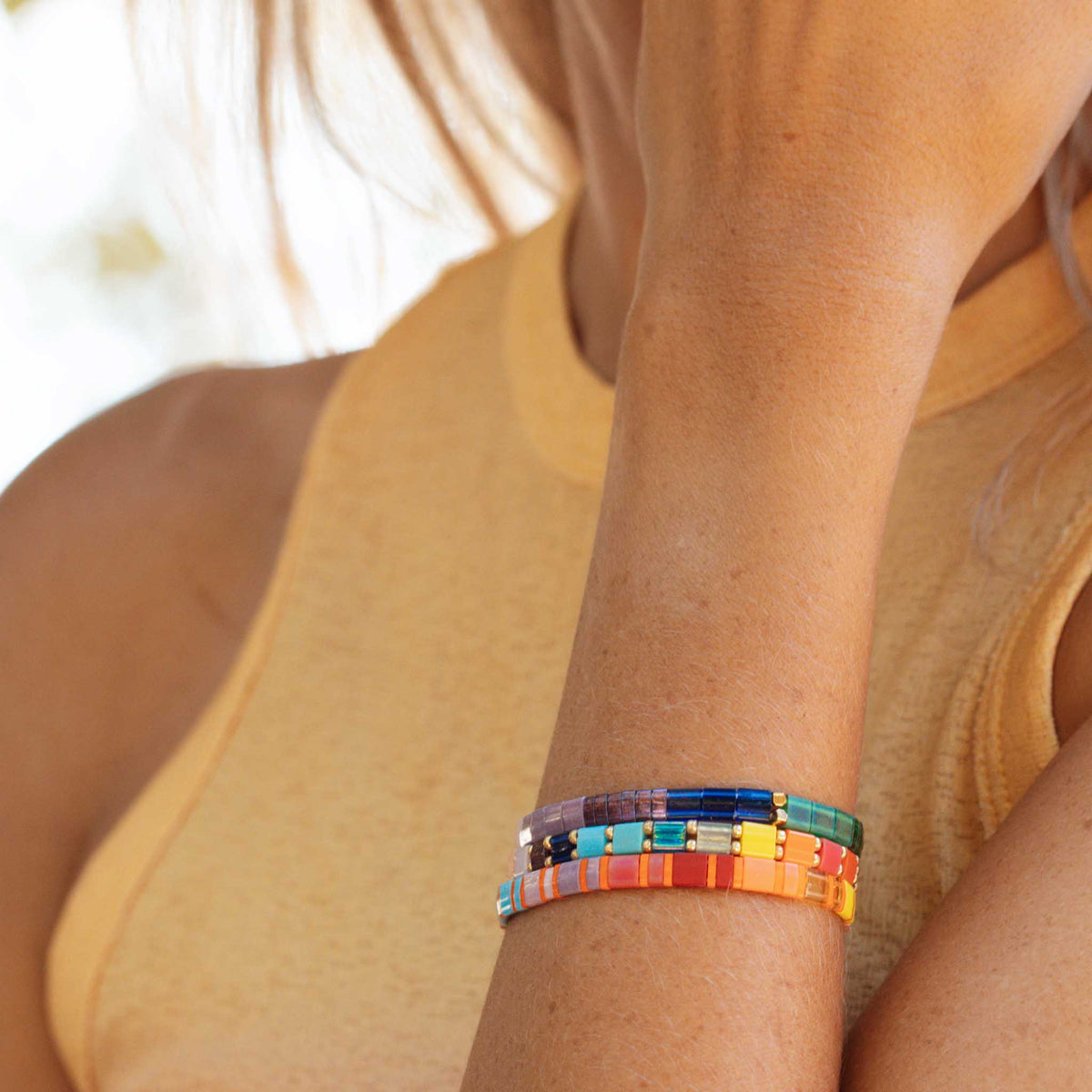 Chamarel Set - Beaded Bracelets