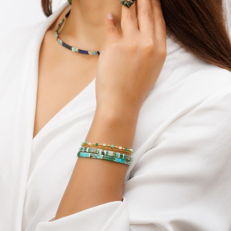 Ela Set - Beaded Bracelet