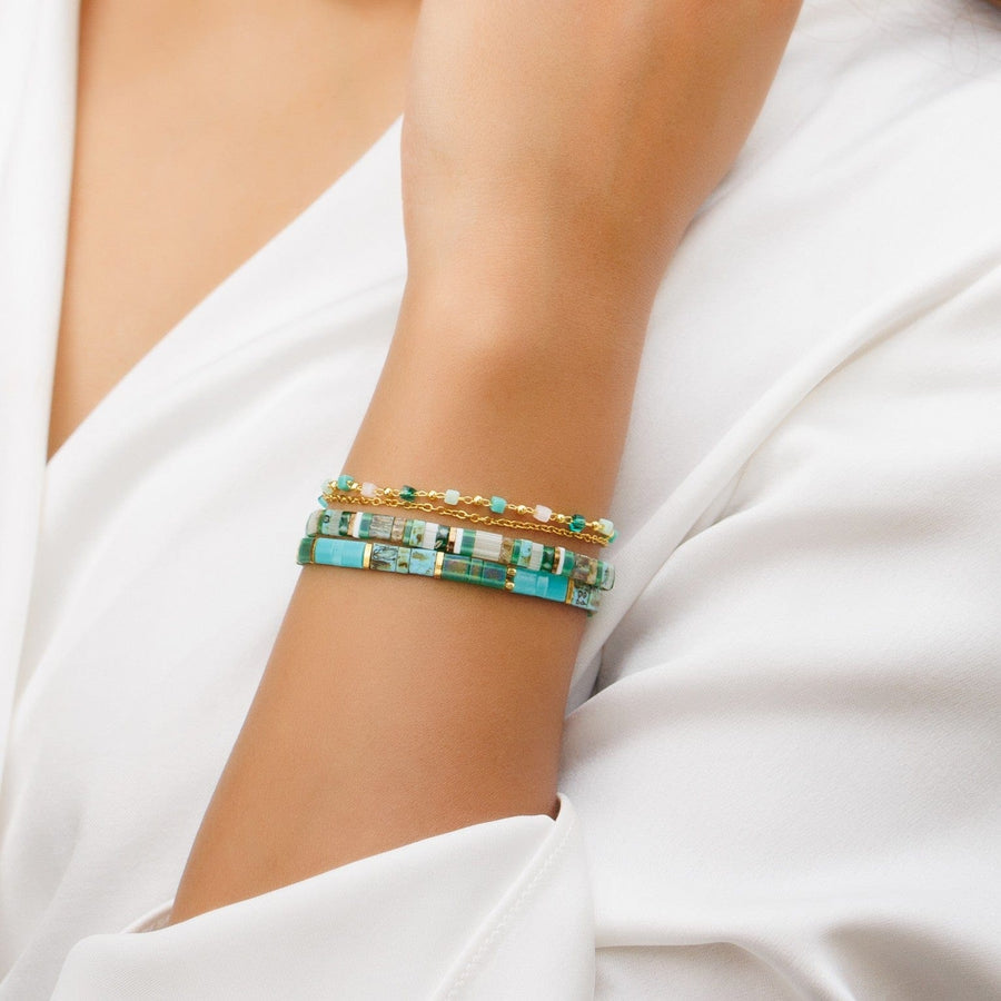 Ela Set - Beaded Bracelet